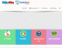 Tablet Screenshot of kidsatplaysummit.com